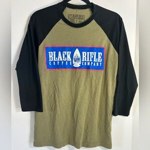 Women’s Black Riffle 3/4 Sleeve Shirt